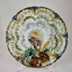 Belgian Wasmuël Earthenware Oyster Plate - SOLD